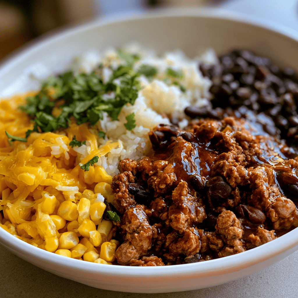 Meal Prep Turkey Taco Bowls Step-by-step preparation of Meal Prep Turkey Taco Bowls (Meal Prep Turkey Taco Bowls)