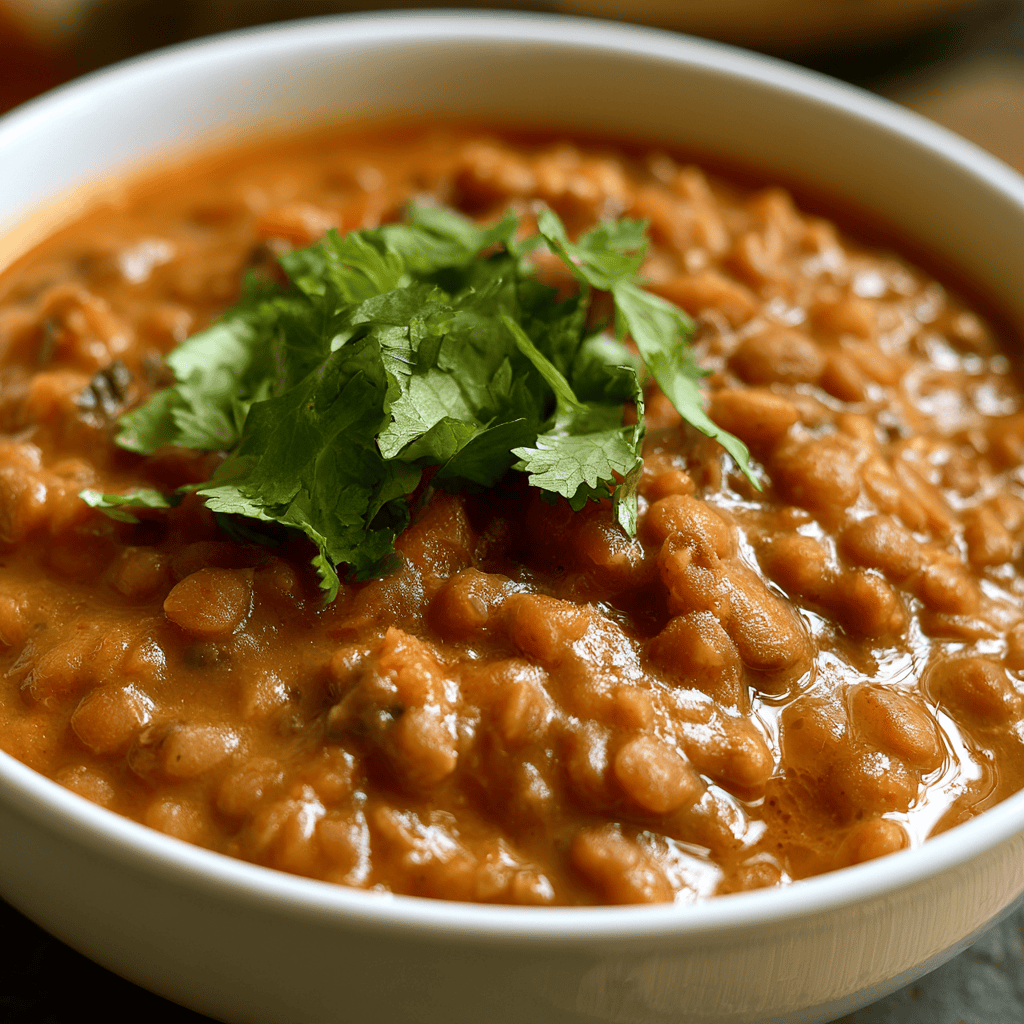 Protein-Packed Lentil Curry — homemade protein-packed lentil curry recipe