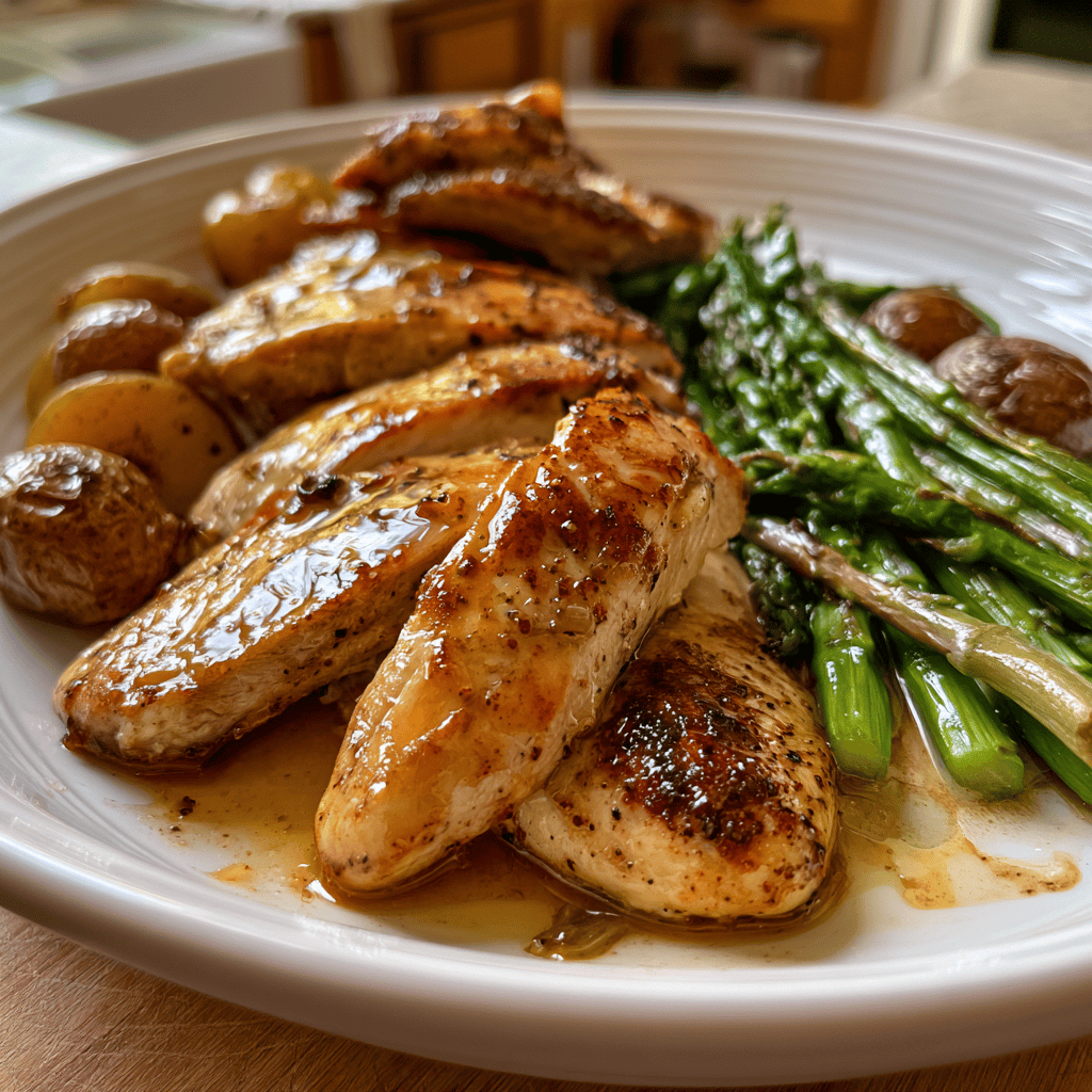 Sheet-Pan Lemon Pepper Chicken Step-by-step preparation of Sheet-Pan Lemon Pepper Chicken (sheet-pan lemon pepper chicken)