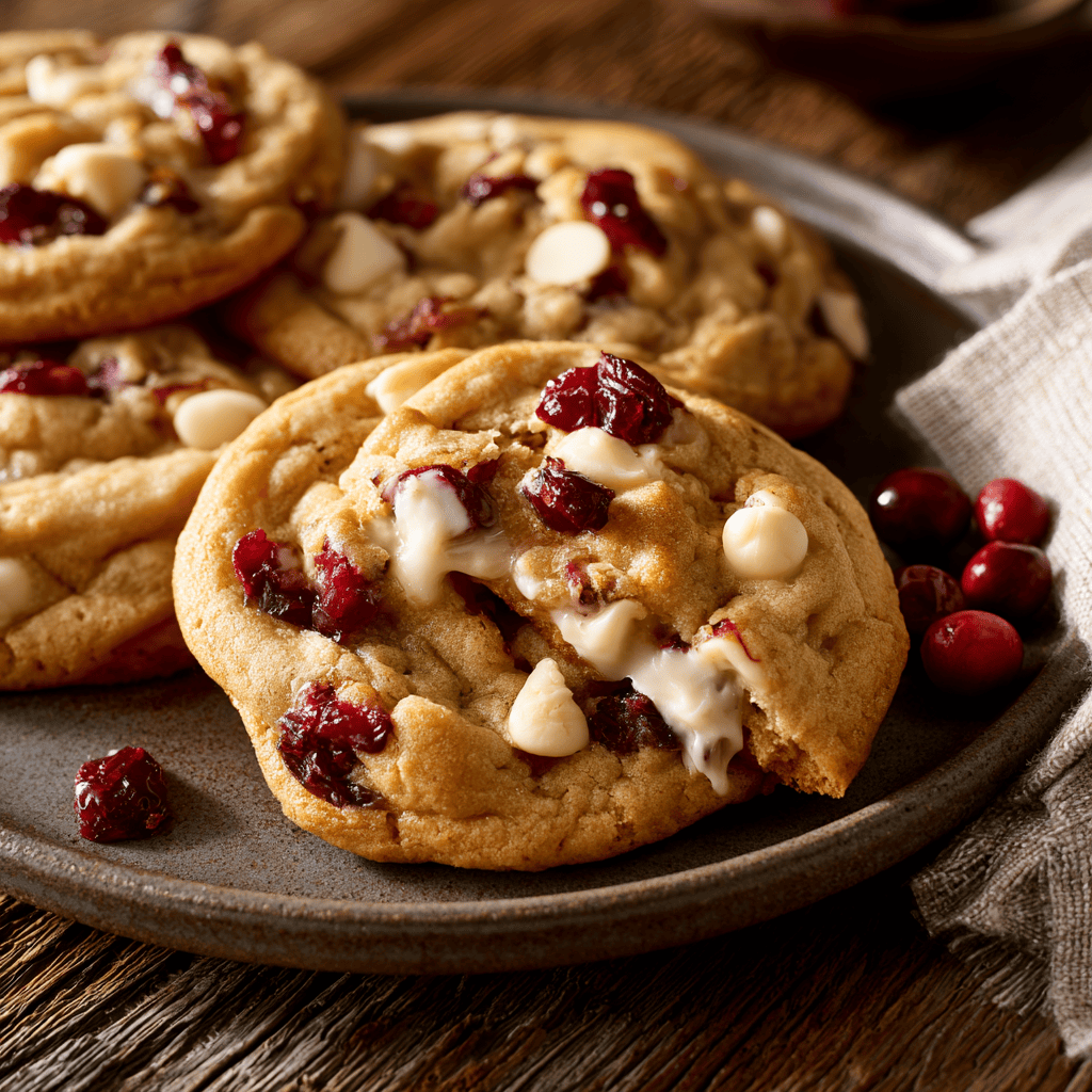 Soft White Chocolate Cranberry Holiday Cookies Step-by-step preparation of Soft White Chocolate Cranberry Holiday Cookies (White Chocolate Cranberry Cookies)