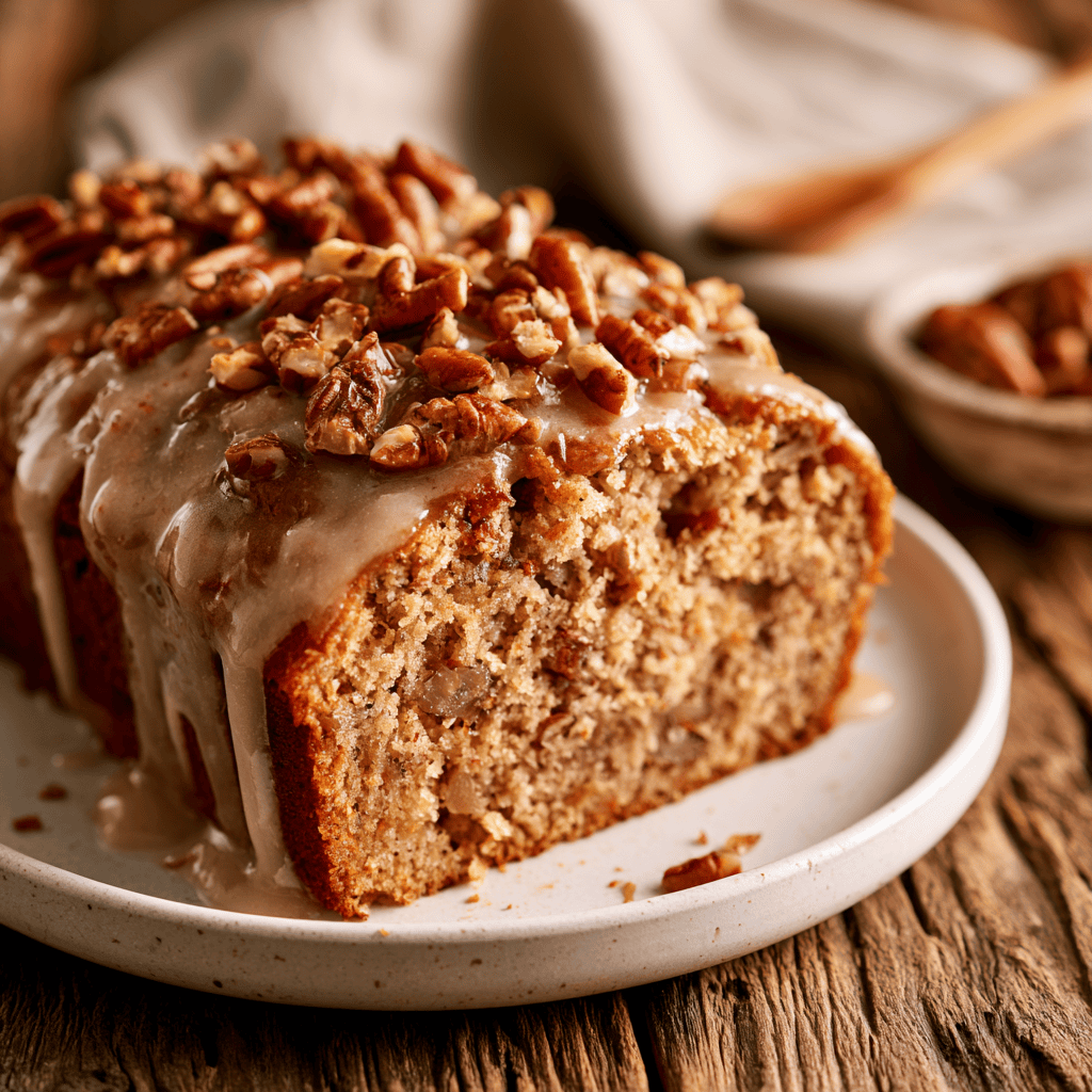 Southern Sweet Alabama Pecan Bread — homemade Southern Sweet Alabama Pecan Bread recipe