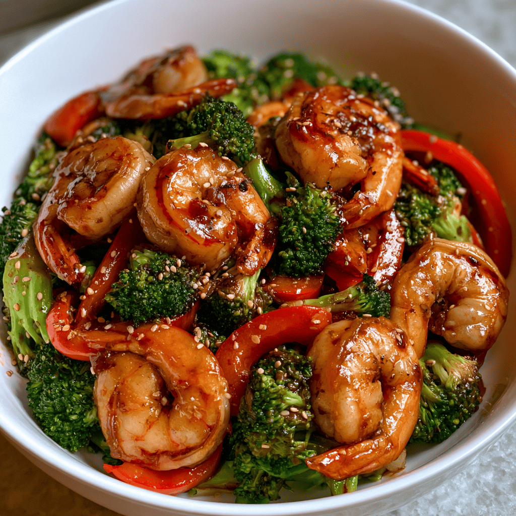 Speedy Shrimp Stir-Fry Step-by-step preparation of Speedy Shrimp Stir-Fry (shrimp stir-fry)