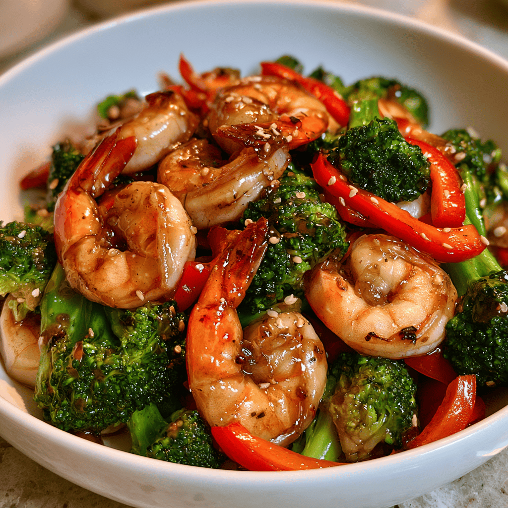 Speedy Shrimp Stir-Fry — homemade shrimp stir-fry recipe
