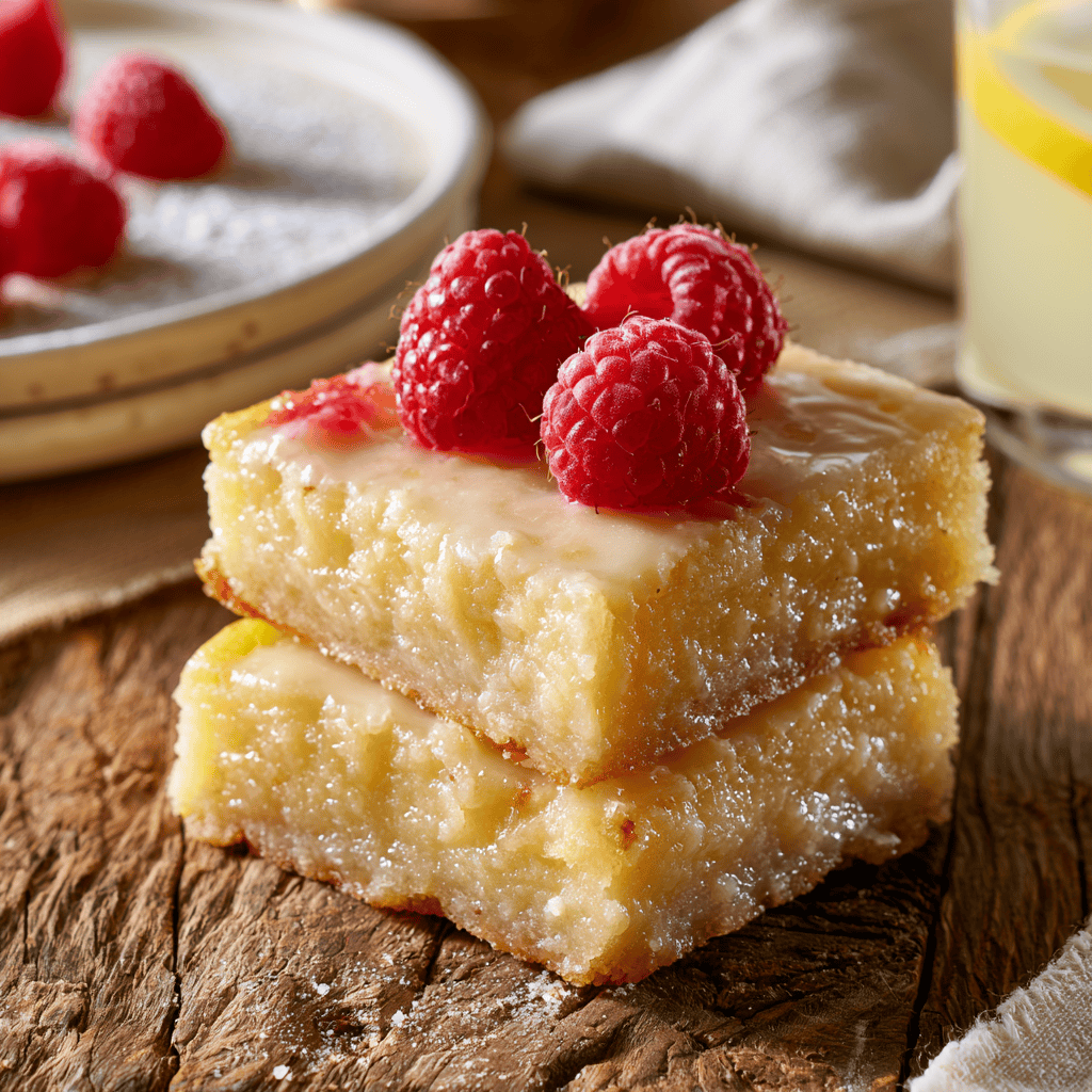 Tangy Raspberry Lemon Dessert Bars — homemade raspberry lemon dessert bars recipe