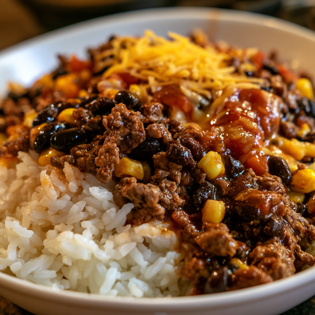 Weekly Beef Burrito Bowls — homemade Beef Burrito Bowls recipe