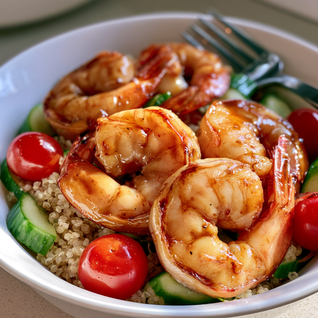 Weekly Shrimp and Quinoa Bowls — homemade shrimp and quinoa bowls recipe