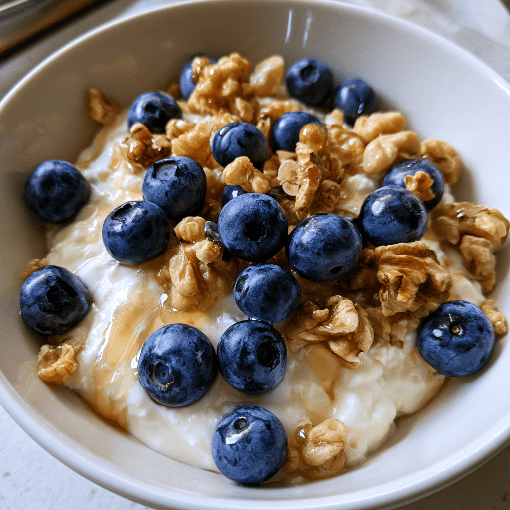 Cottage Cheese Breakfast Bowl Serving suggestion for Cottage Cheese Breakfast Bowl β Cottage Cheese Breakfast Bowl