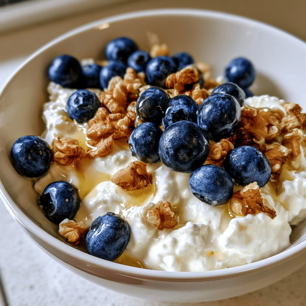 Cottage Cheese Breakfast Bowl — homemade Cottage Cheese Breakfast Bowl recipe