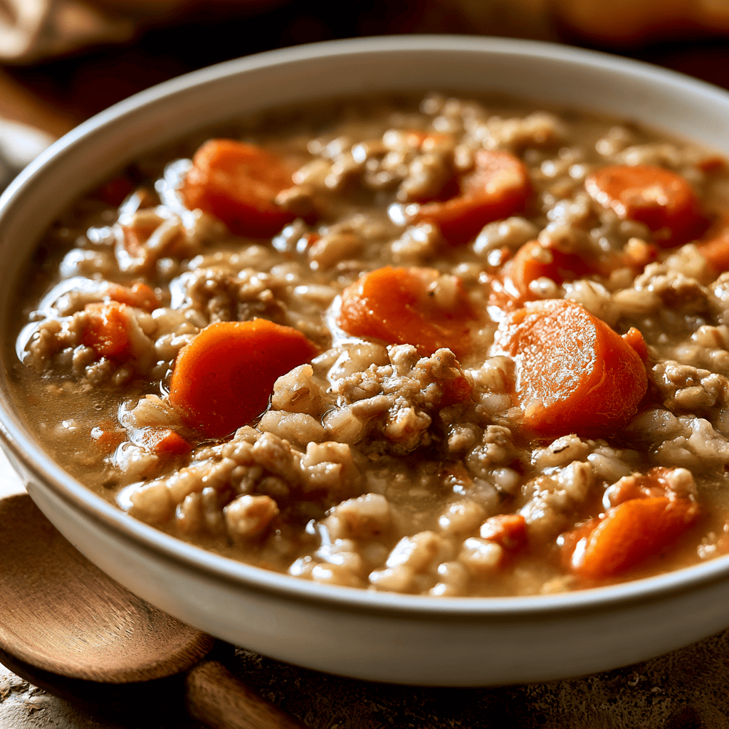 Cozy Turkey & Barley Stew Serving suggestion for Cozy Turkey & Barley Stew β Turkey & Barley Stew