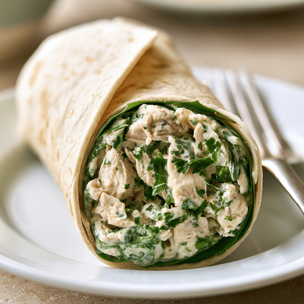 Greek Yogurt Chicken Salad Wrap Serving suggestion for Greek Yogurt Chicken Salad Wrap โ Greek Yogurt Chicken Salad Wrap