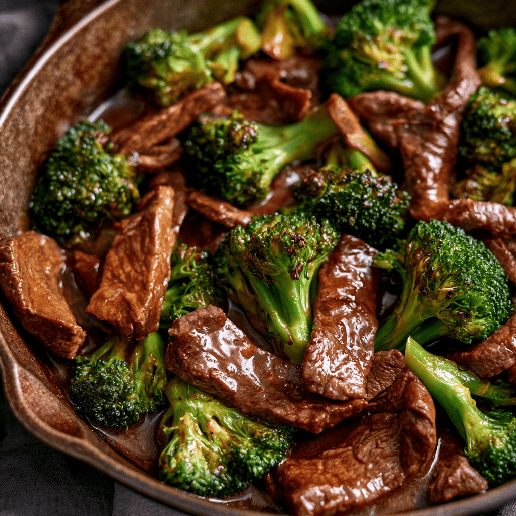 Healthy Beef & Broccoli Skillet Step-by-step preparation of Healthy Beef & Broccoli Skillet (Healthy Beef & Broccoli Skillet)