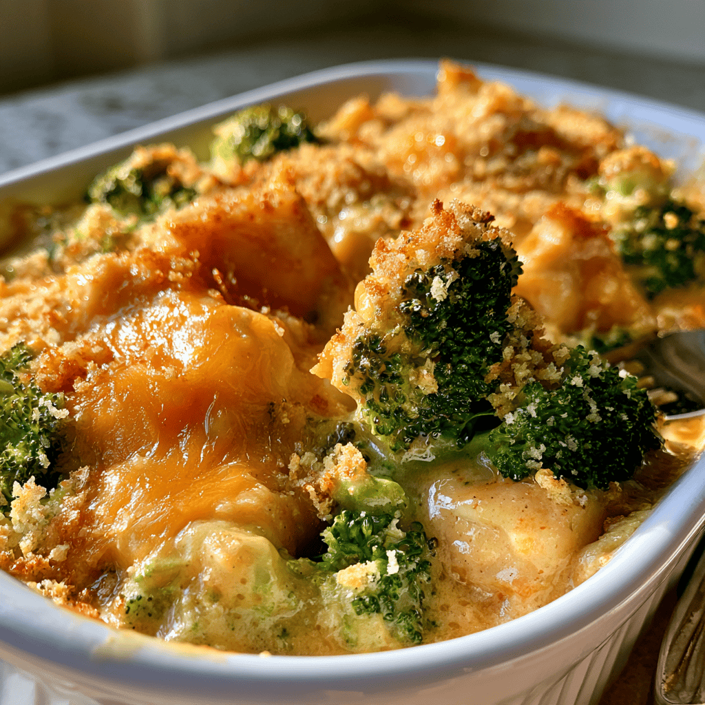Skinny Chicken Divan Casserole Step-by-step preparation of Skinny Chicken Divan Casserole (Skinny Chicken Divan Casserole)