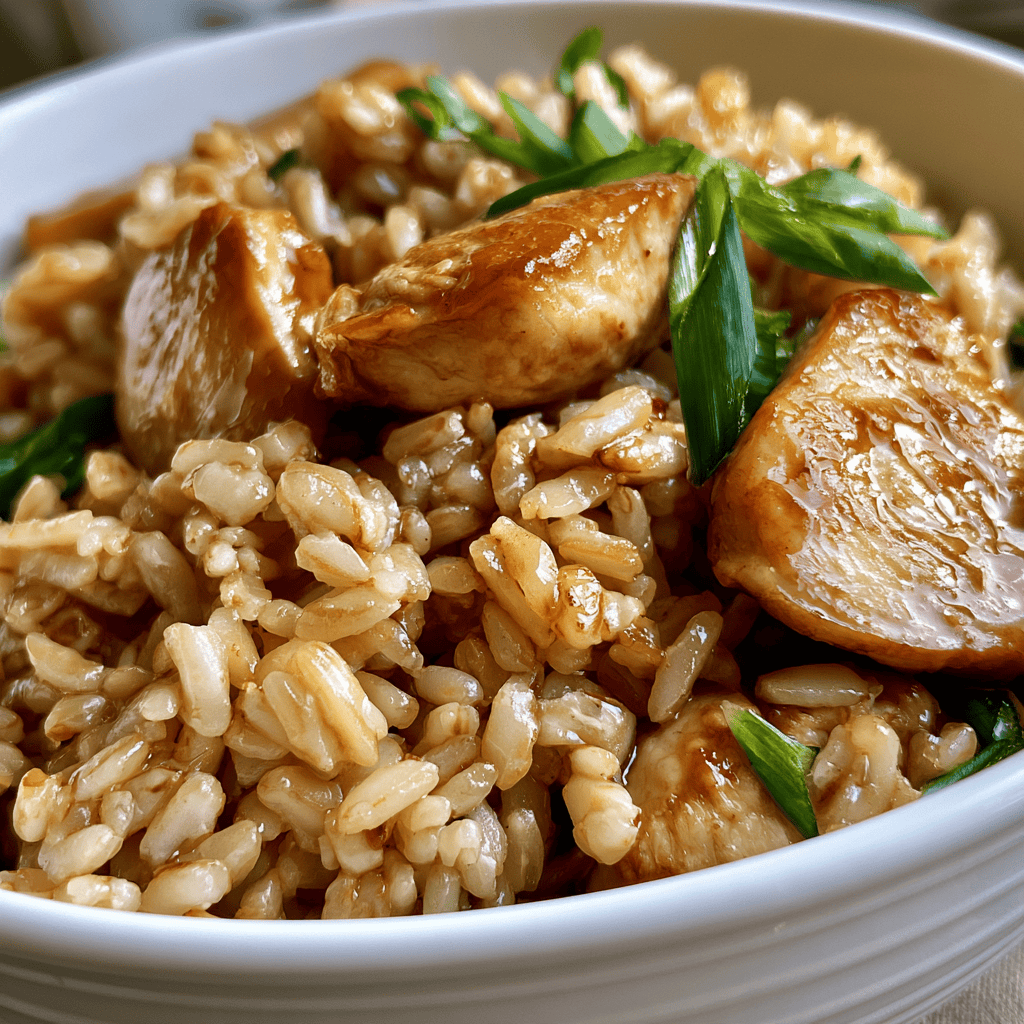 Skinny Chicken Fried Rice Serving suggestion for Skinny Chicken Fried Rice β Skinny Chicken Fried Rice